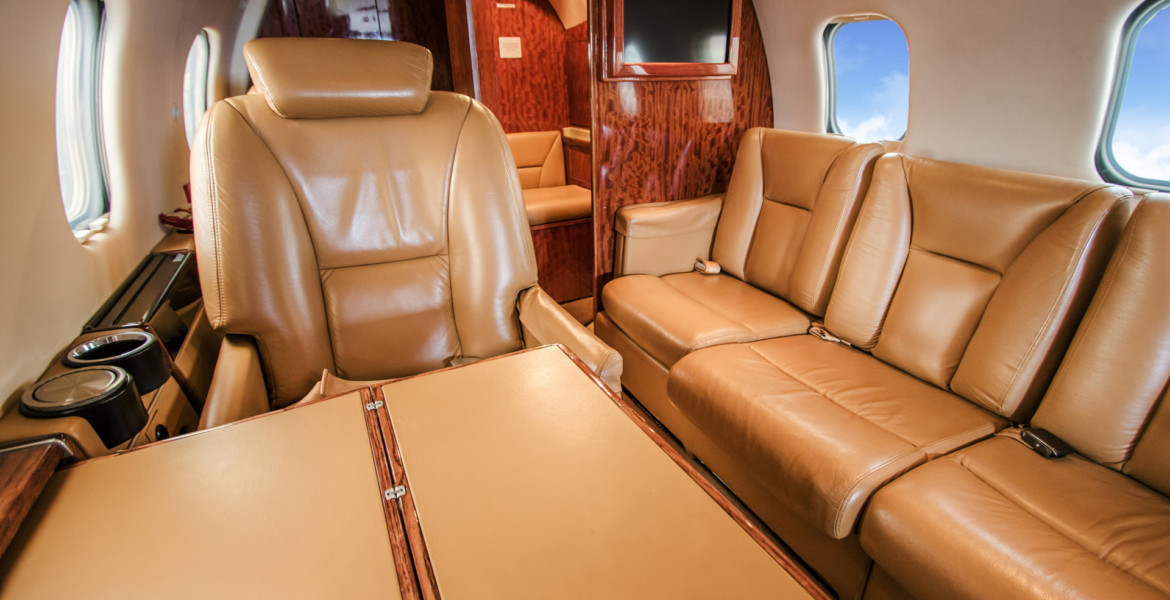 cabina Bombardier Learjet 55